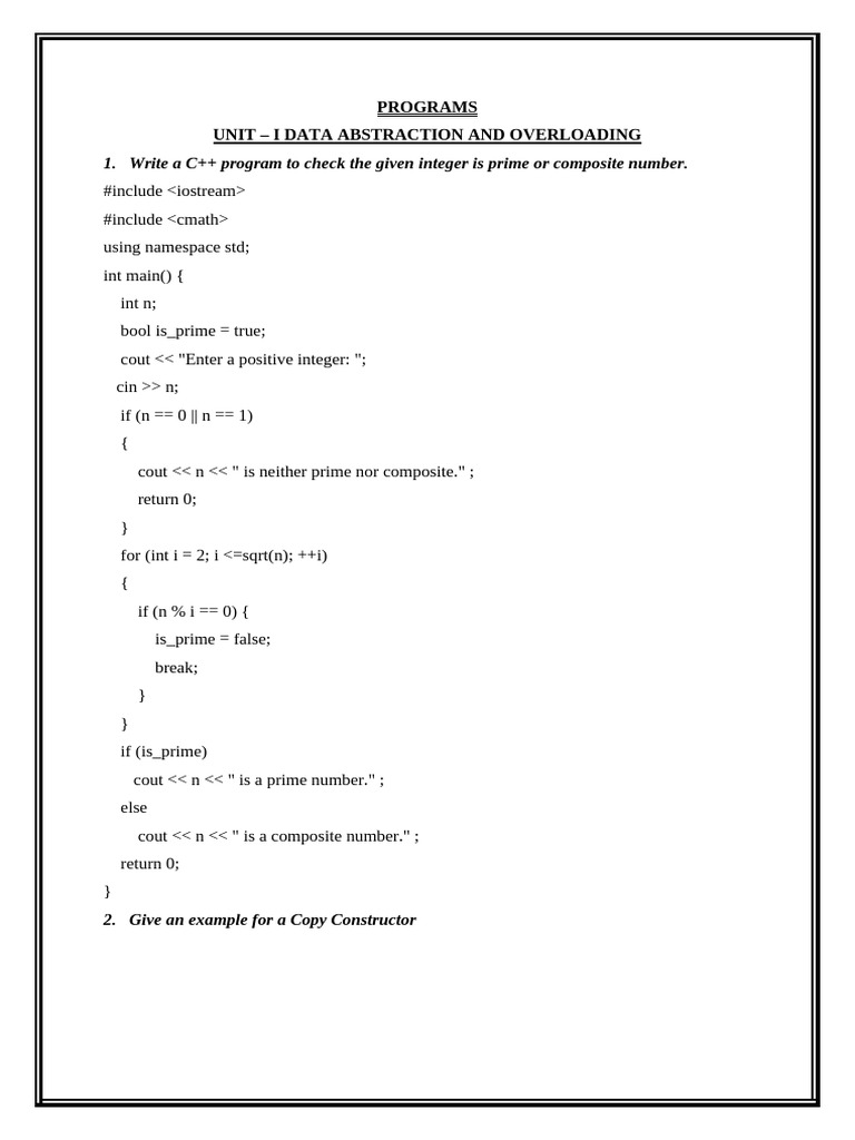 Programs | PDF