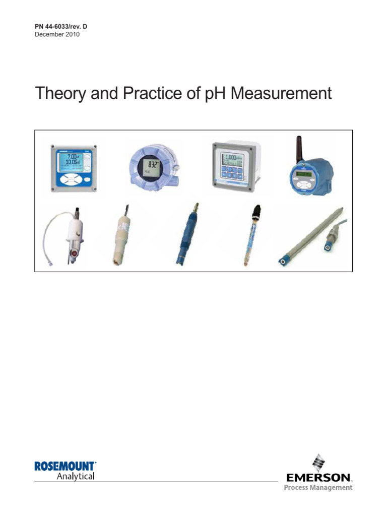 Manual Theory Practice of PH Measurement en 70736 | PDF | Ph | Hydroxide
