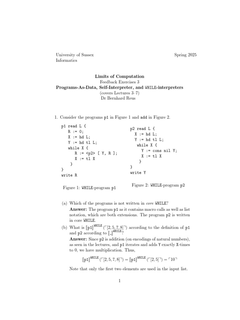 Ex 3 Sol | PDF | Mathematical Logic | Applied Mathematics