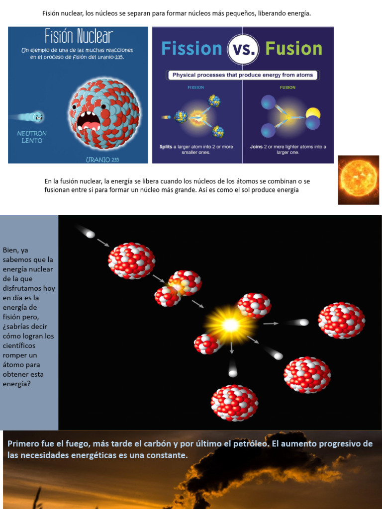 Fision y Fusion Nuclear Fin-1 | PDF | Fisión nuclear | La energía nuclear