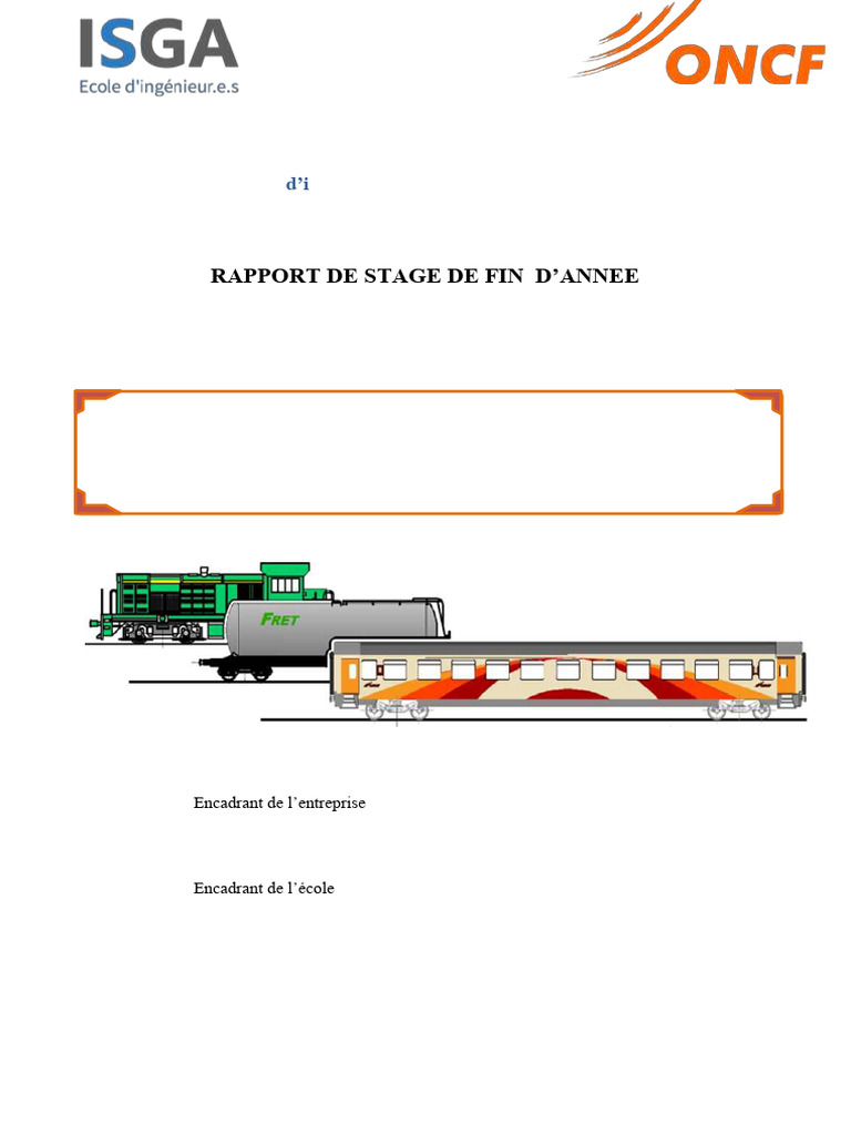 ONCF | PDF | Générateur électrique | Transport ferroviaire