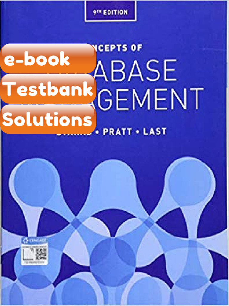 eBook & Testbank Concepts of Database Management 9th Edition by Joy L ...