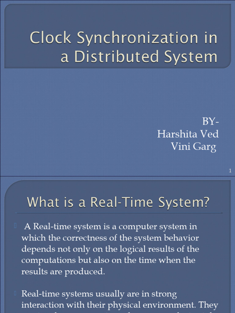 Chapter 6 Synchronization | PDF | Time | Computer Engineering