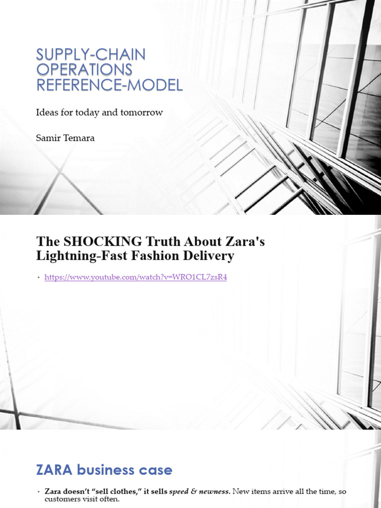 Supply-Chain Operations Reference-Model | PDF | Supply Chain | Business
