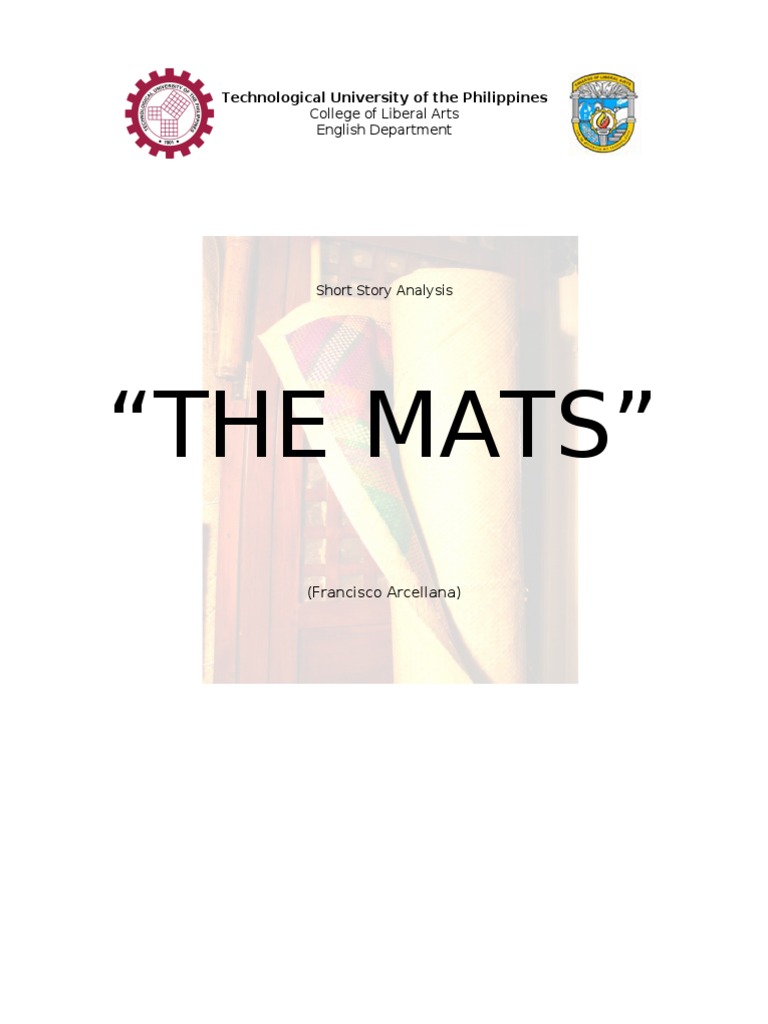 Literature The Mats By Francisco Arcellana Fiction Literature