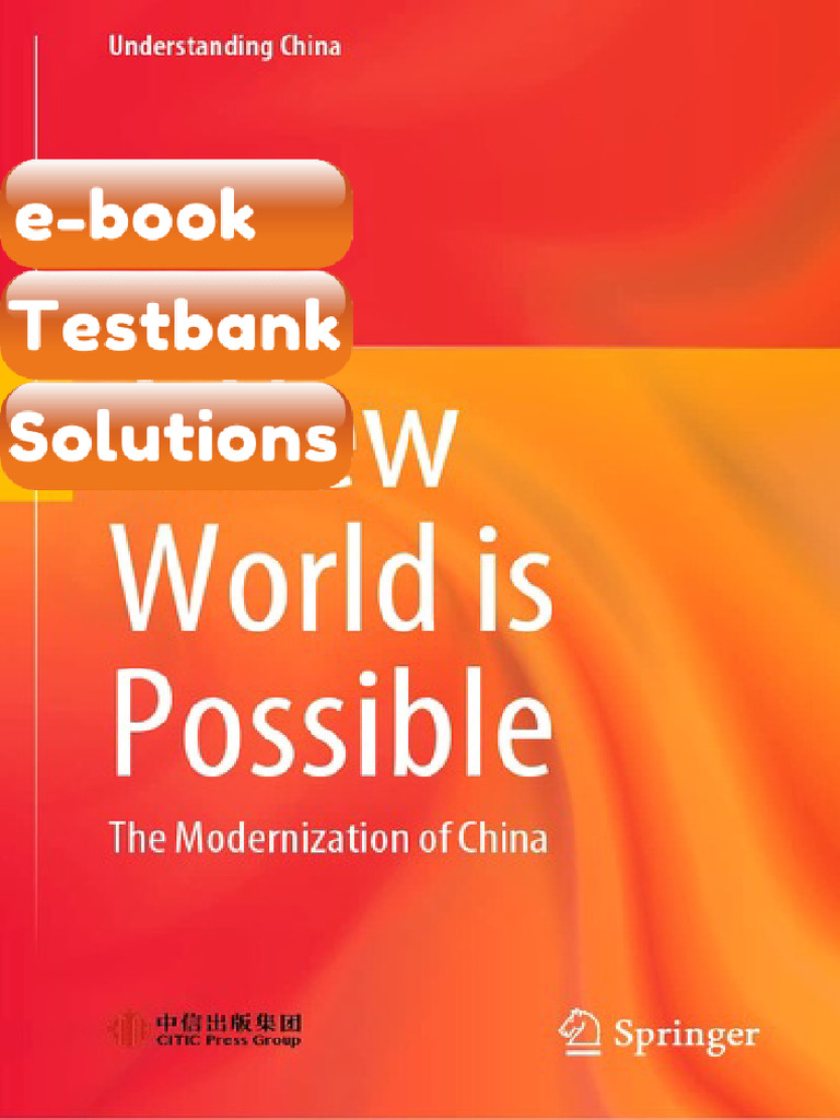 A New World is Possible the Modernization of China Understanding China ...