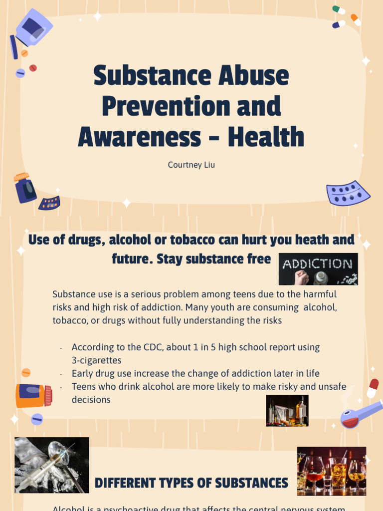 Substance Abuse Prevention and Awareness - Health - 11th Grade by ...