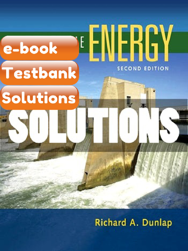 Testbank Sustainable Energy 2 Ed Dunlap Fast Download | PDF | E ...