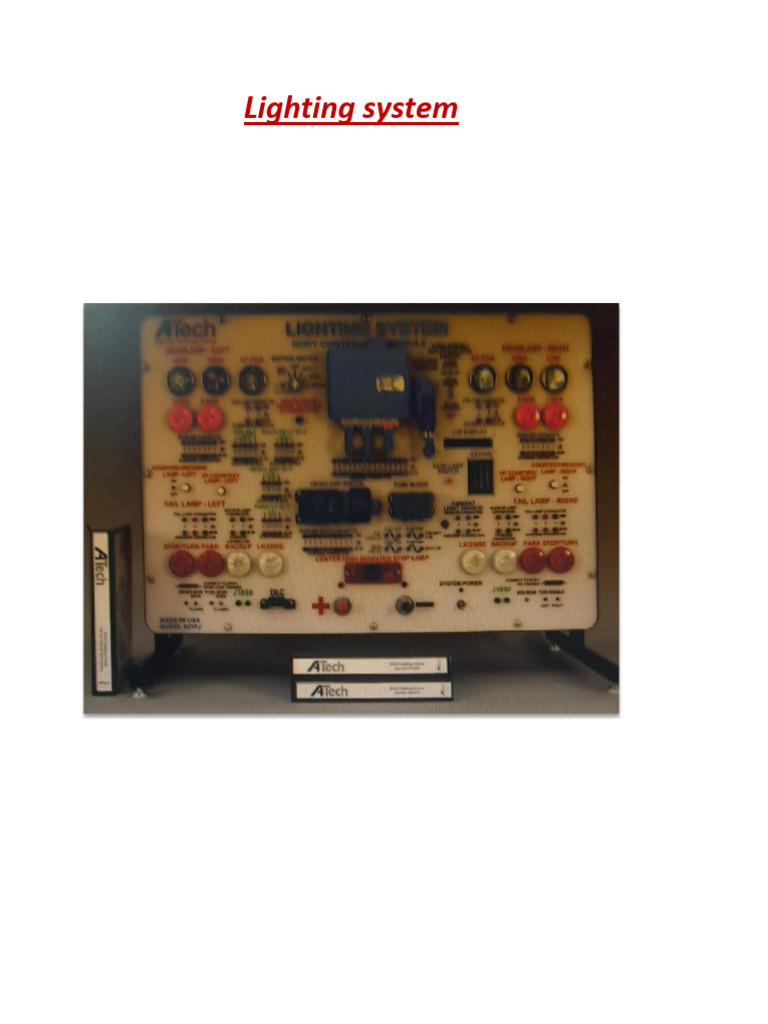 Lighting System - Pdfyyy | PDF | Electricity | Computer Engineering