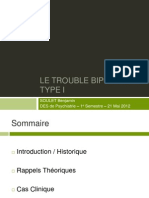 TBP I (Trouble Bipolaire de Type 1)