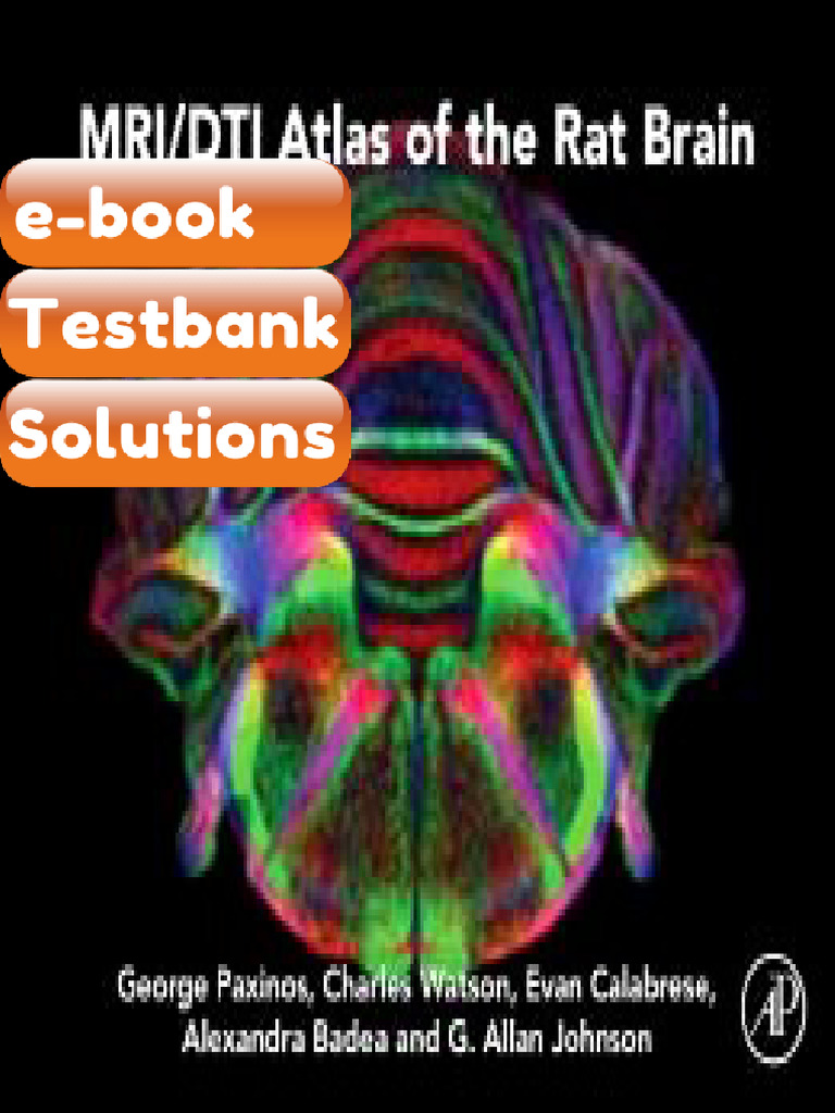 Testbank MRIDTI Atlas of the Rat Brain Fast Download | PDF | Magnetic ...