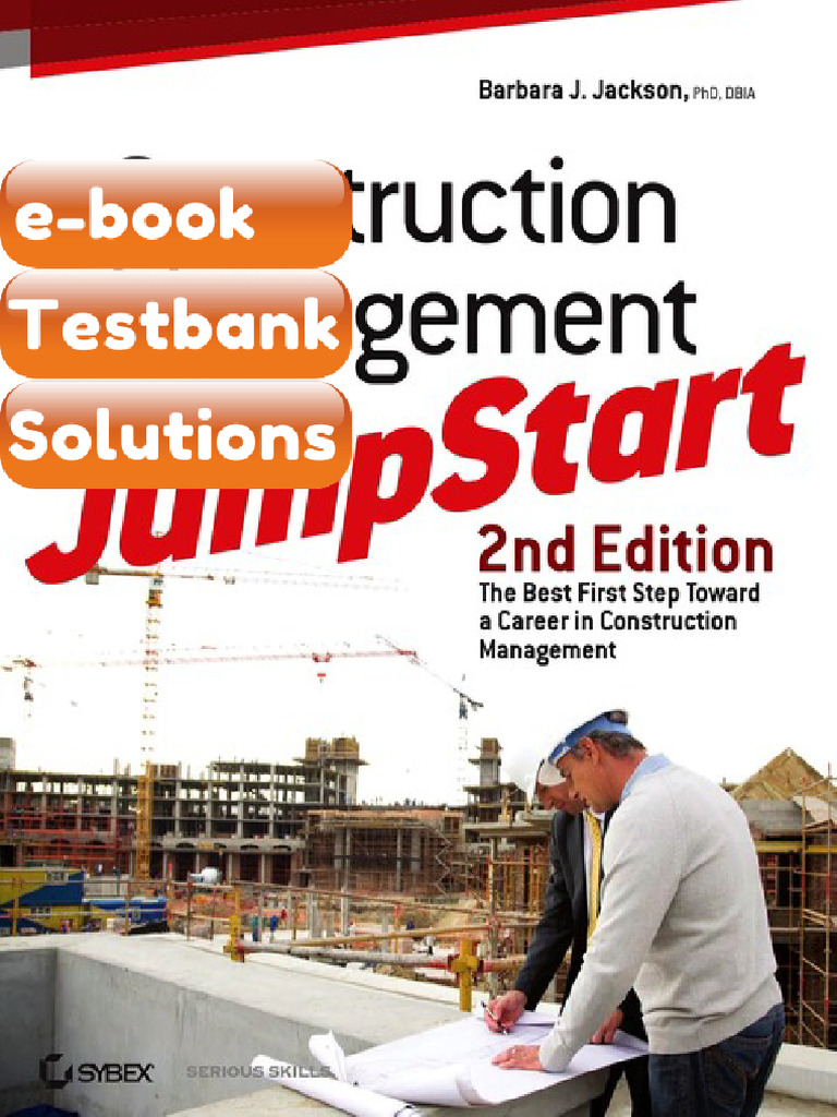 eBook & Testbank Construction Management JumpStart 2nd Edition Jackson ...