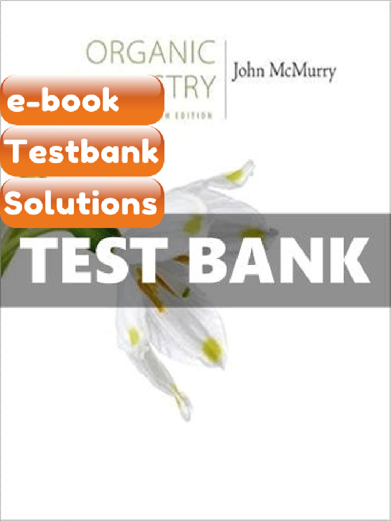 Testbank Organic Chemistry 9 Ed McMurry Fast Download | PDF ...