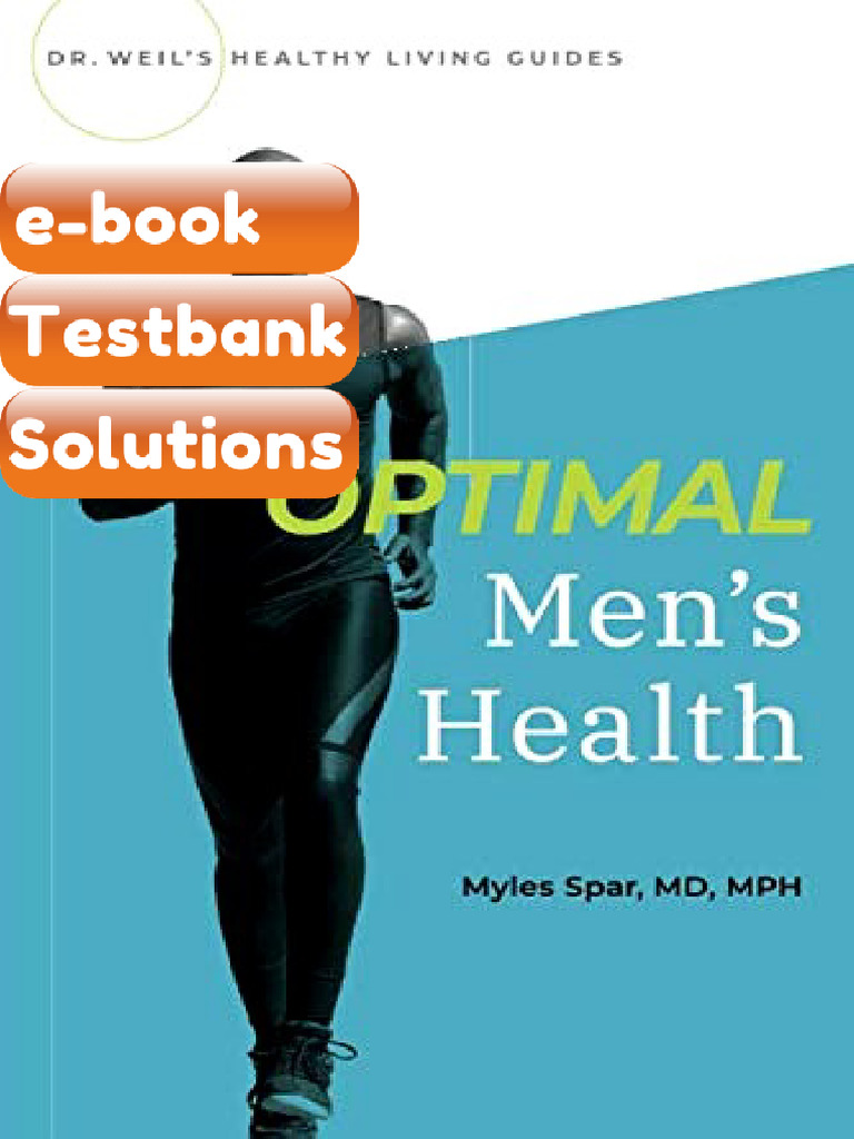 eBook & Testbank Optimal Mens Health Dr Weils Healthy Living Guides ...