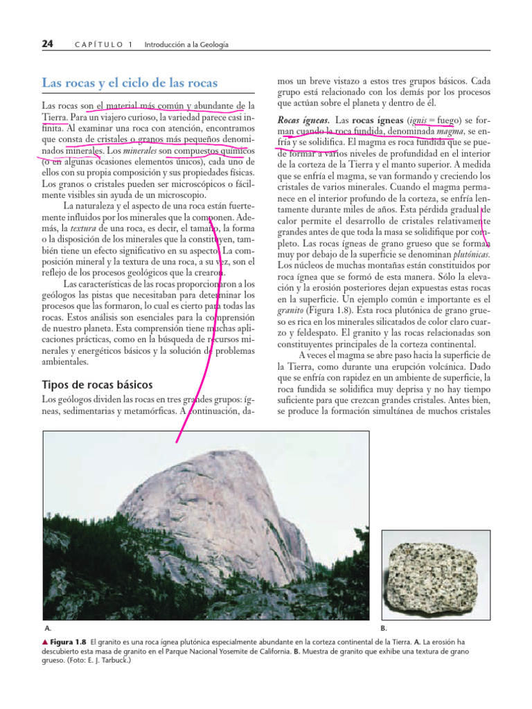 Ciclo de Las Rocas | PDF | Roca (geología) | Roca sedimentaria