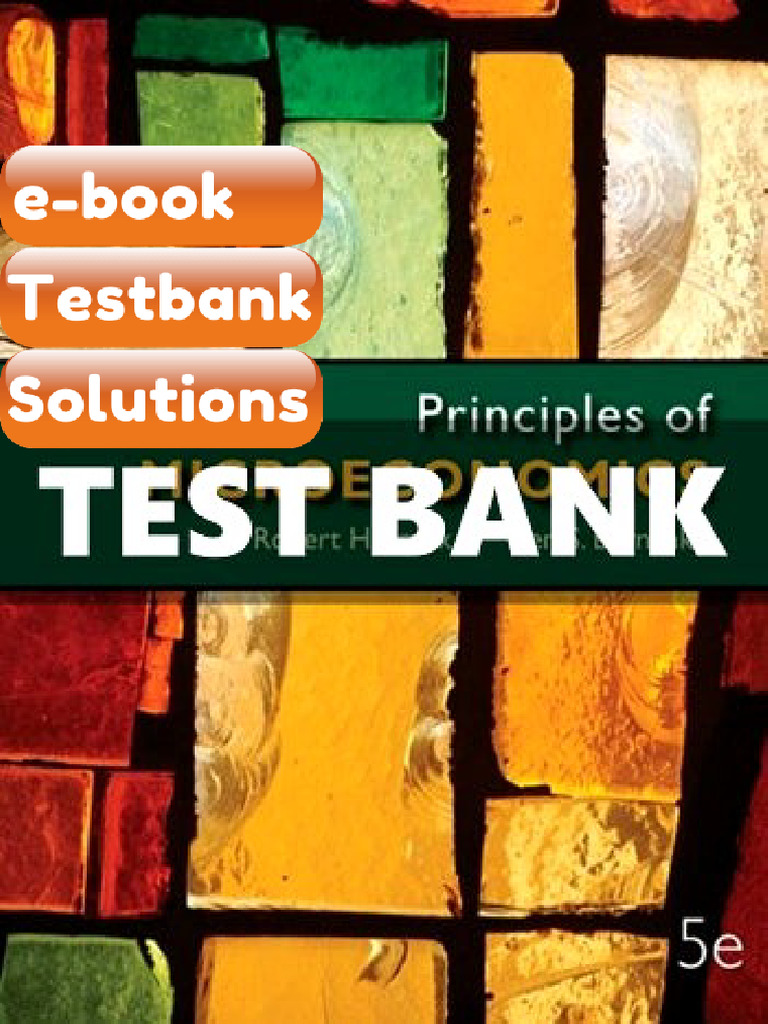 Testbank Principles of Microeconomics 5 Ed Frank Fast Download | PDF ...