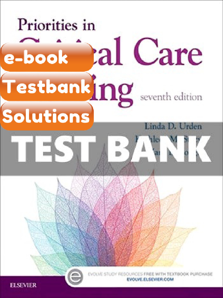 Testbank Priorities in Critical Care Nursing 7 Ed Urden Fast Download ...