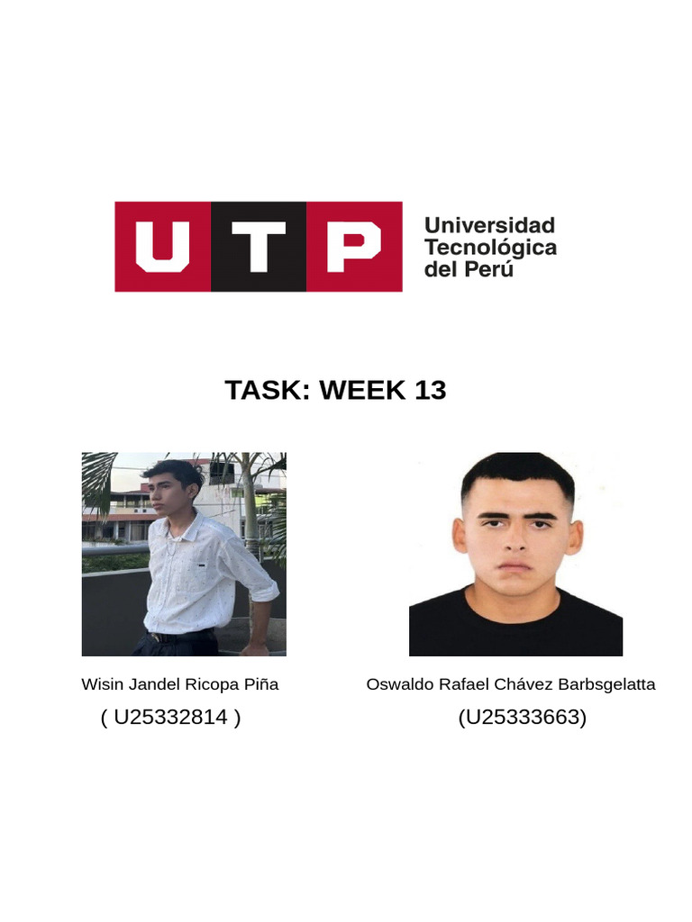 Task Week 13 | PDF
