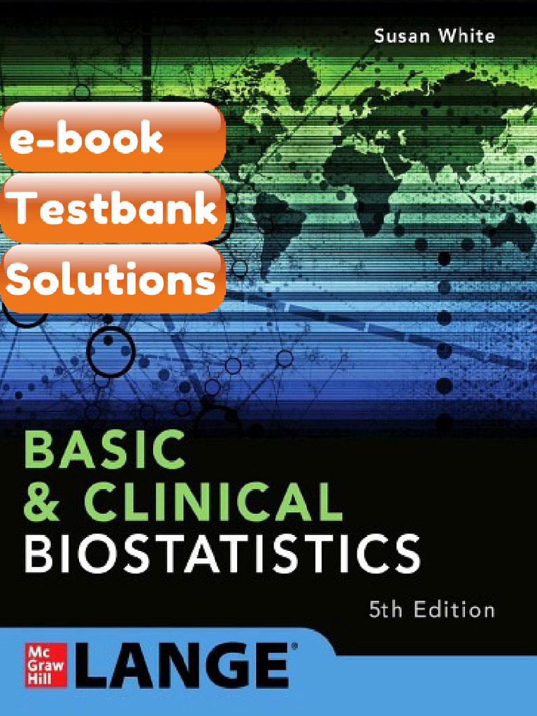 Ebook & Testbank Basic Clinical Biostatistics 5th Edition | PDF ...