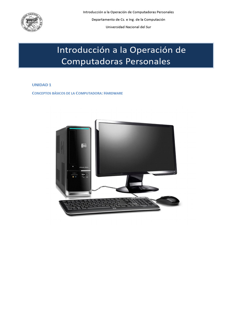 Partes de Una Computadora | PDF | Hardware de la computadora | Periférico
