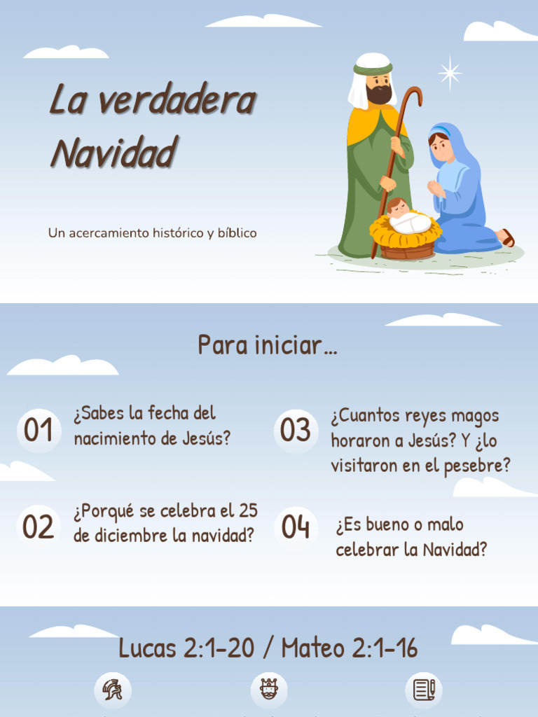 Sermon Sobre La Navidad | PDF | Navidad | Natividad De Jesus