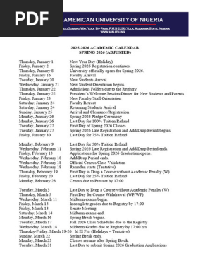 Adjusted Calendar Final | PDF | Observances