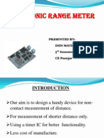 Ultrasonic Range Meter