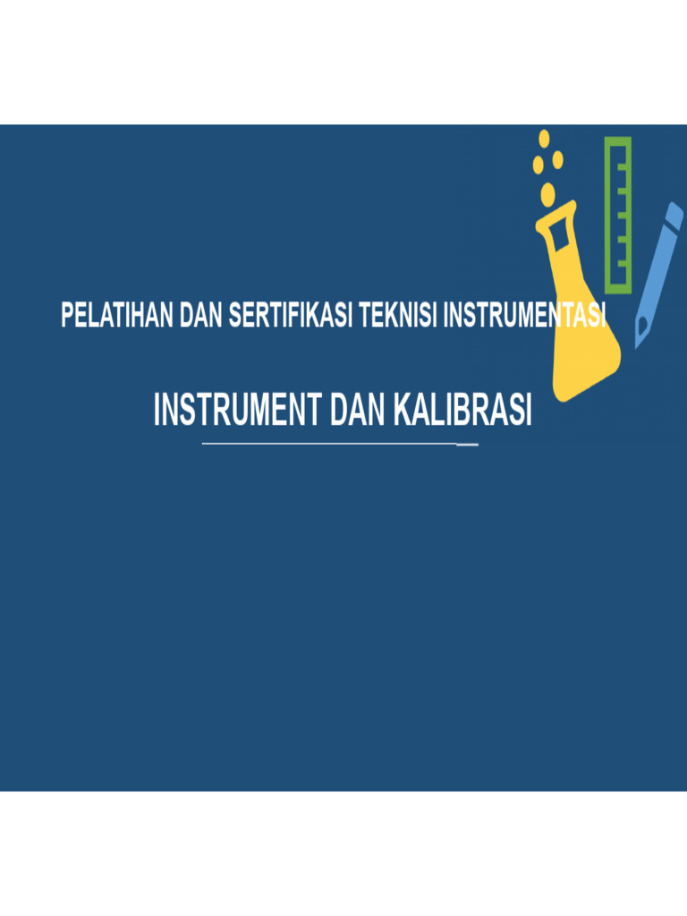 Instrument Dan Kalibrasi | PDF