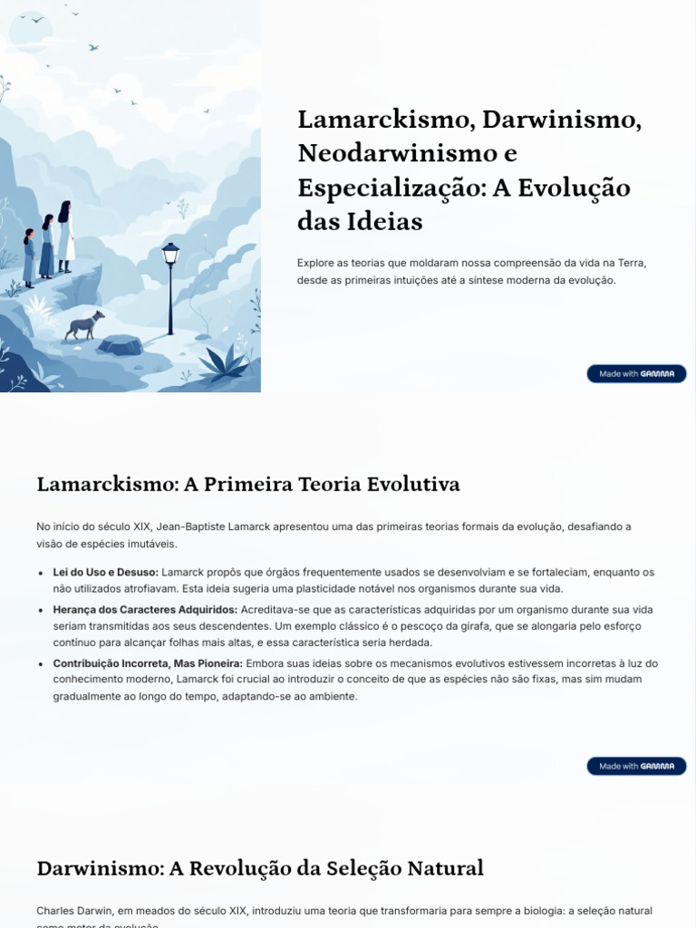 Lamarckismo-Darwinismo-Neodarwinismo-e-Especializacao-A-Evolucao-das ...