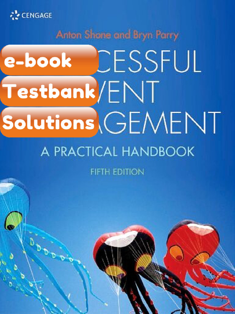 Ebook & Testbank Successful Event Management Practical Handbook 5th ...