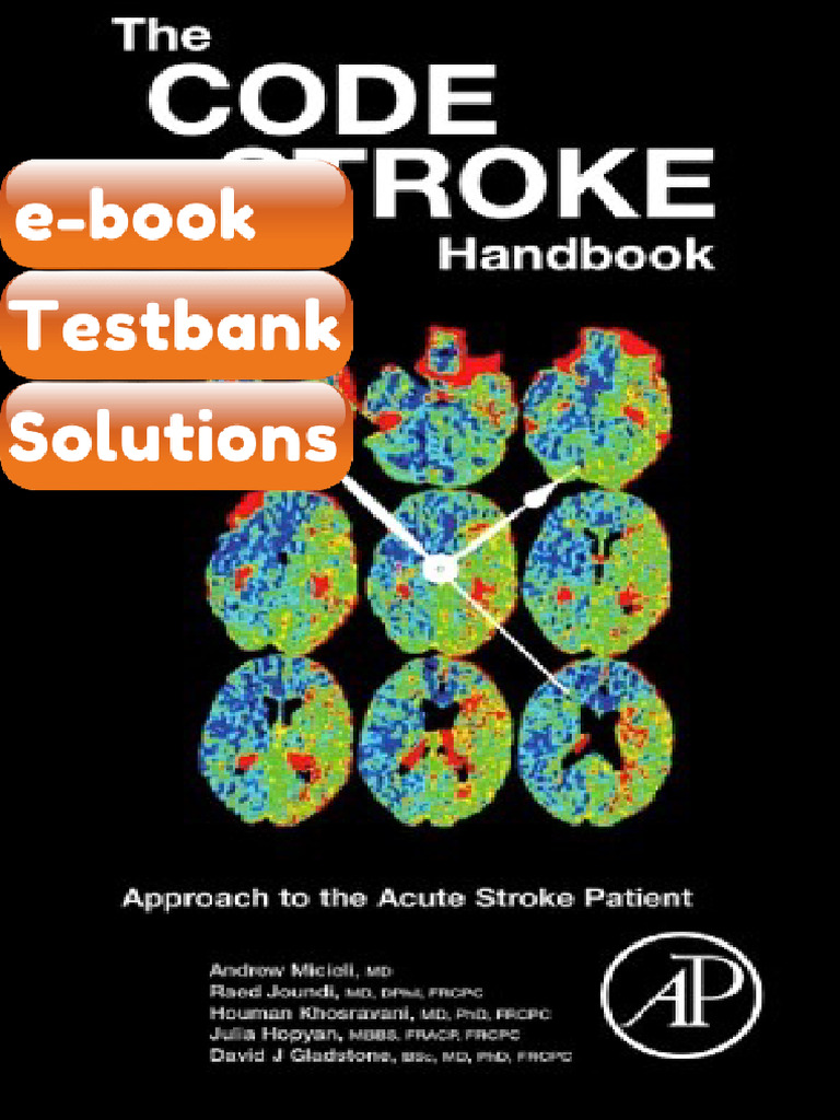 eBook & Testbank the Code Stroke Handbook Approach to the Acute Stroke ...