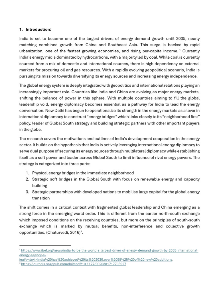 India Energy Policy - v3 | PDF | Bhutan | Infrastructure
