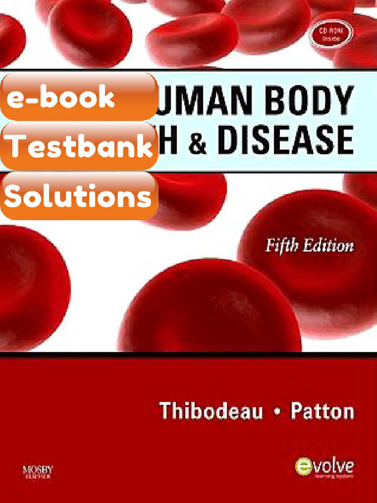 The Human Body in Health and Disease 5th Edition Thibodeau eBook ...