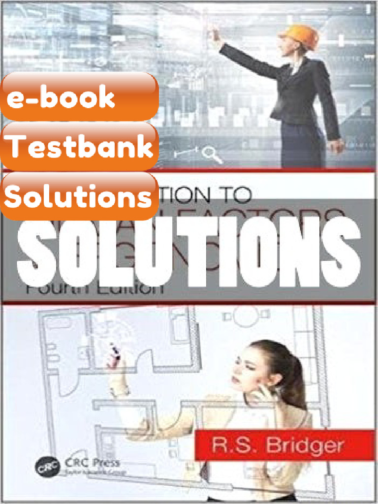 Testbank Solutions Introduction to Human Factors and Ergonomics 4 Ed ...