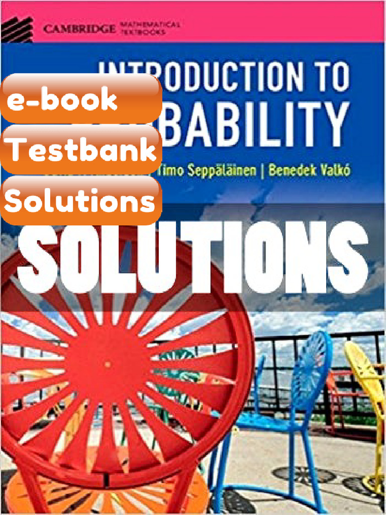 Testbank Solutions Introduction to Probability 1 Ed Anderson Fast ...