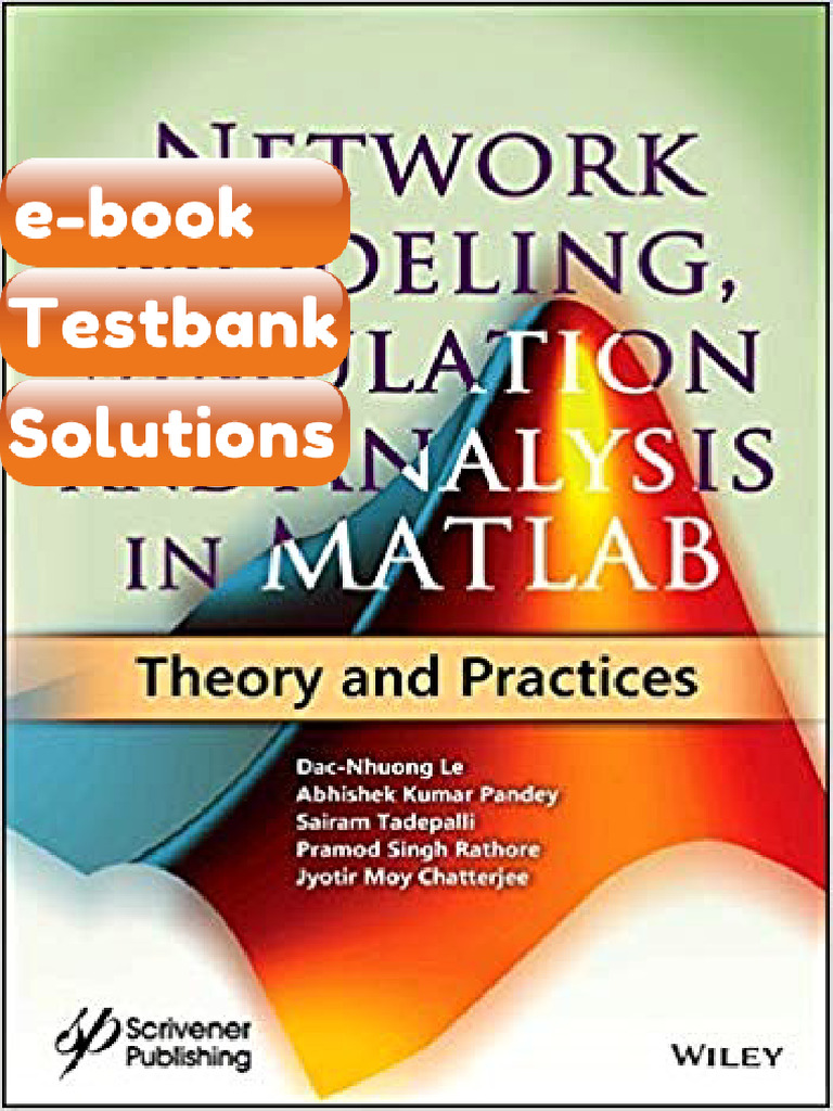 Network Modeling Simulation and Analysis in MATLAB Theory and Practices ...