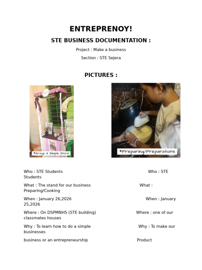 Document (3)Final Documents on Business | PDF