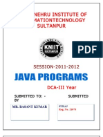 Kamla Nehru Institute of Informationtechnology Sultanpur: SESSION-2011-2012