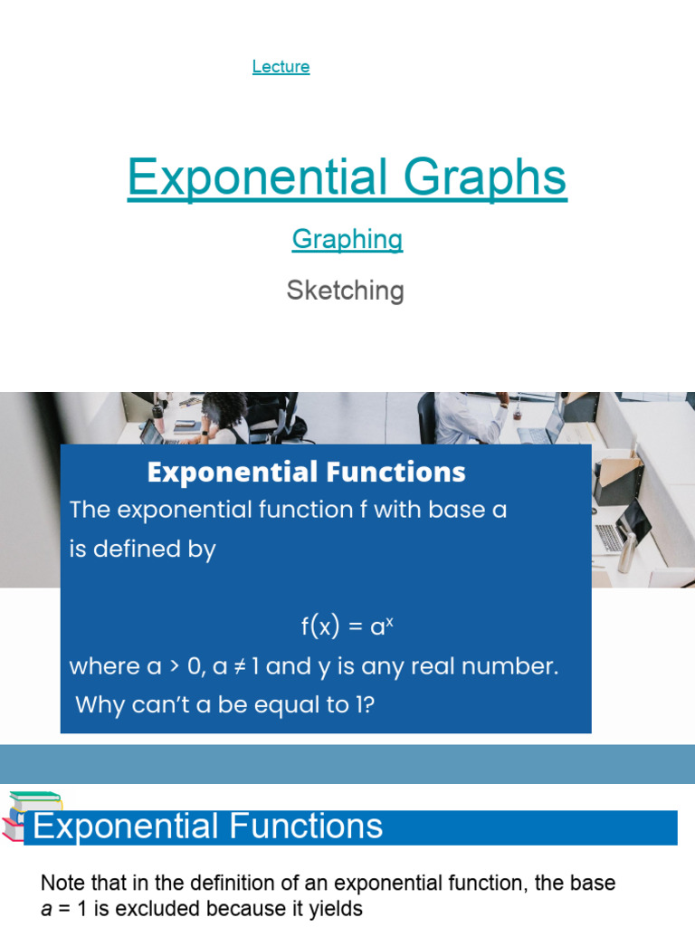 1a - Week 12 - Exponential Graphs | PDF | Asymptote | Function ...