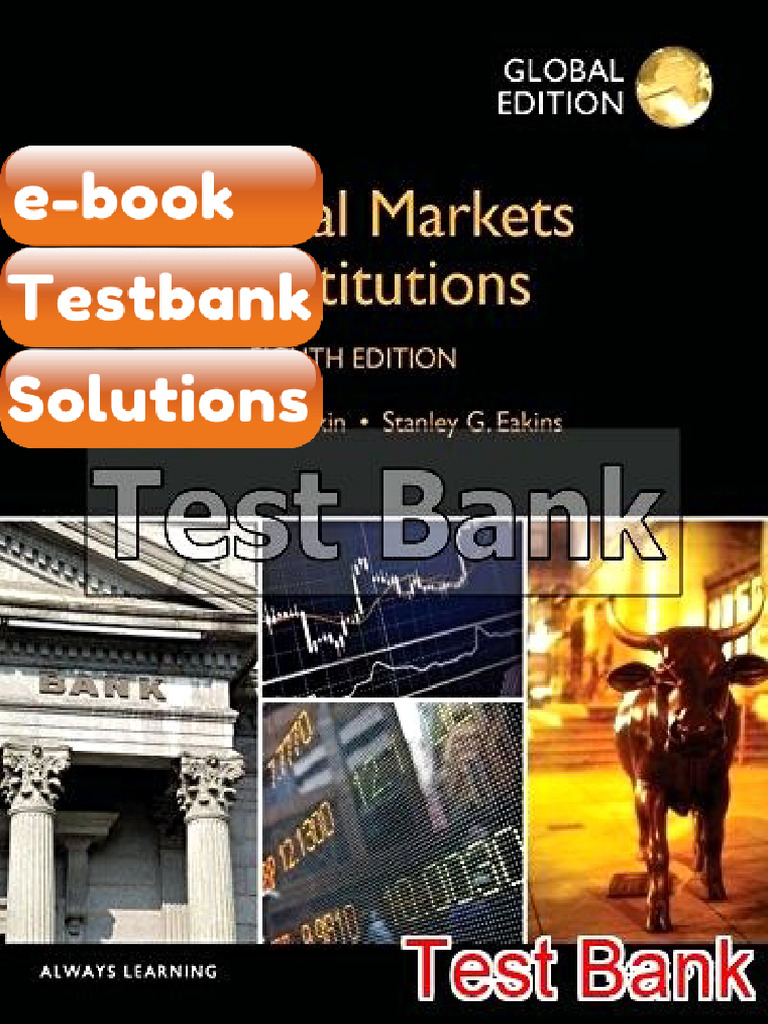 Financial Markets and Institutions Global 8th Edition Mishkin Ebook ...