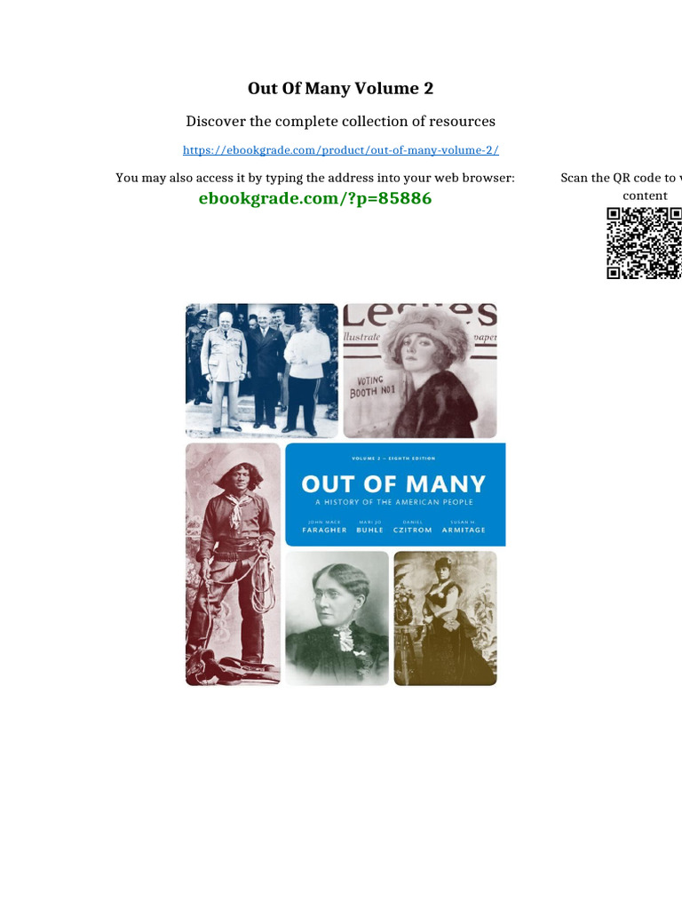 Out of Many Volume 2 No Waiting Time | PDF | Multiplication ...