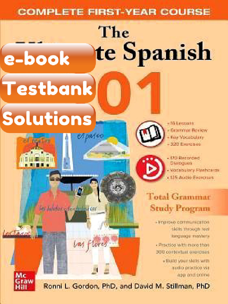 eBook & Testbank the Ultimate Spanish 101 1st Edition | PDF ...