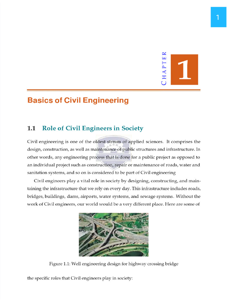 BCME Unit - 1 Basics of Civil Engineering | PDF