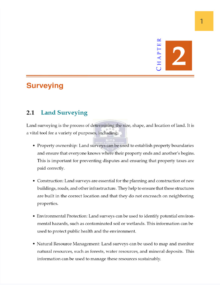 BCME Unit - 2 Surveying | PDF