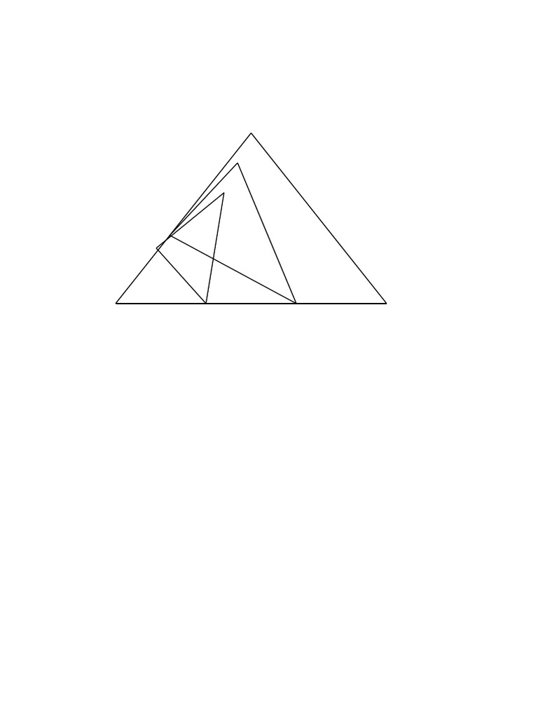 Similar Triangles Labelled Diagram | PDF