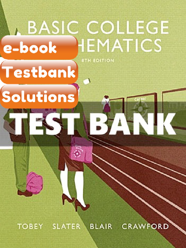 Testbank Basic College Mathematics 8 Ed Tobey Fast Download | PDF ...