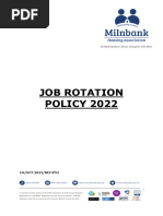 Job Rotation Policy Template in HRM | PDF | Human Resource Management ...