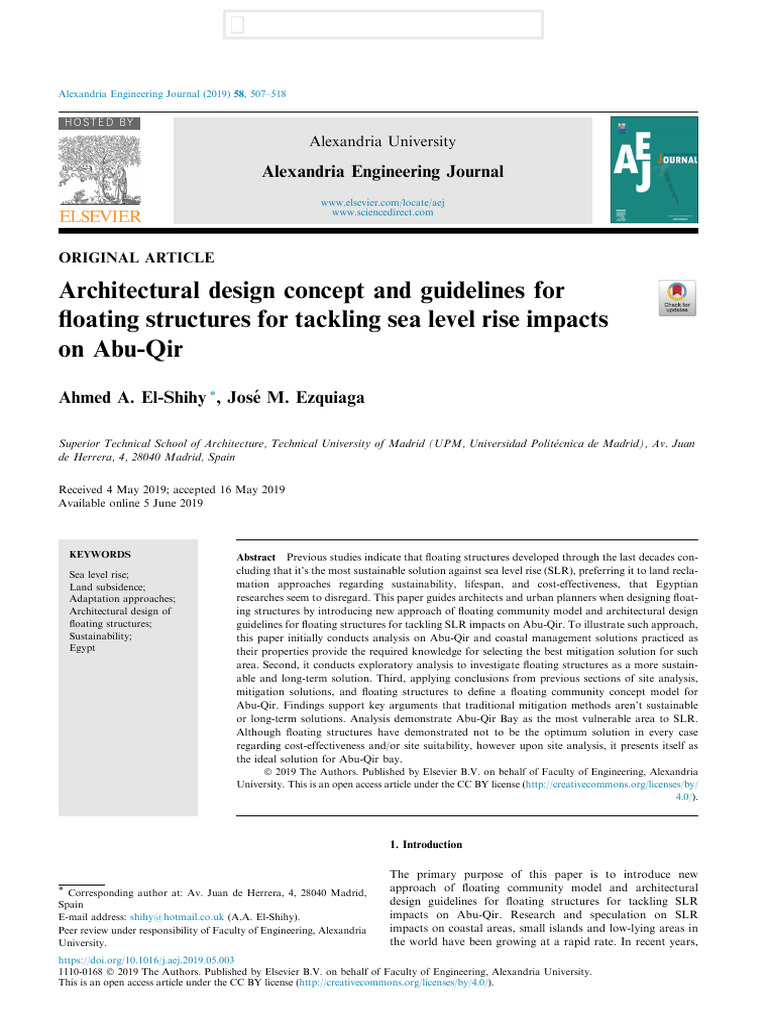 Architectural Design Concept and Guidelines For | PDF | Sea | Coast
