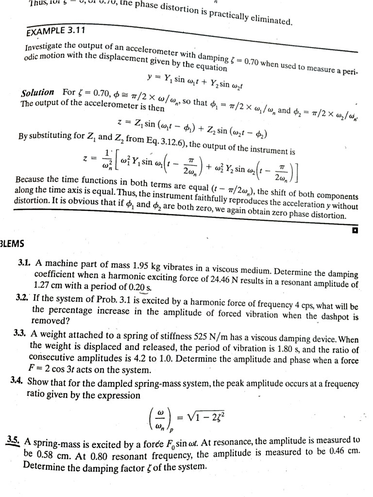 Vibration HW 2 | PDF