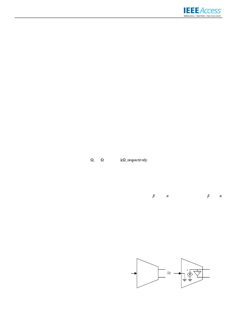 Implementation of A Double-Path Flipped Voltage Follower Cell For ...